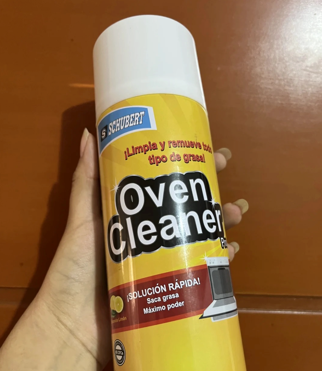 NUEVO OVEN CLEANER ESPUMA QUITA GRASA